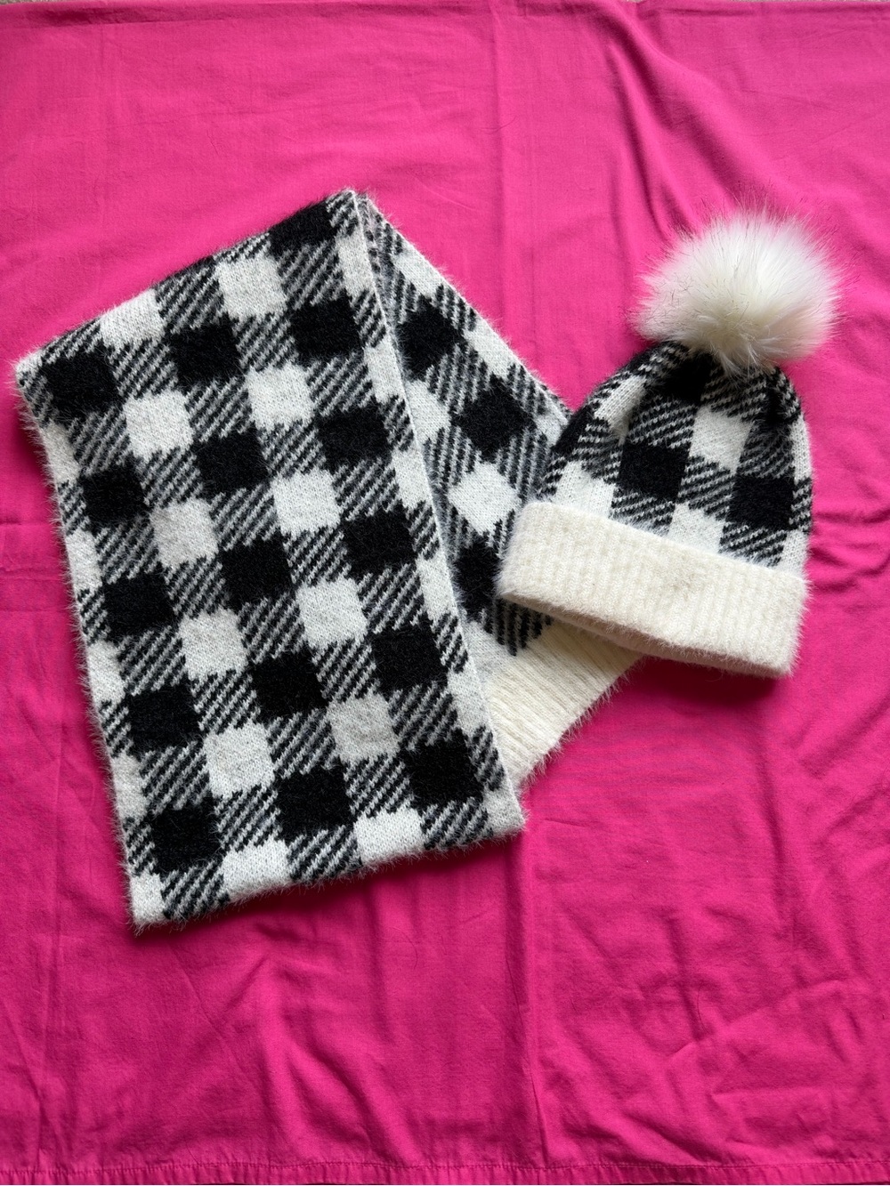 Women’s hat and scarf NWOT